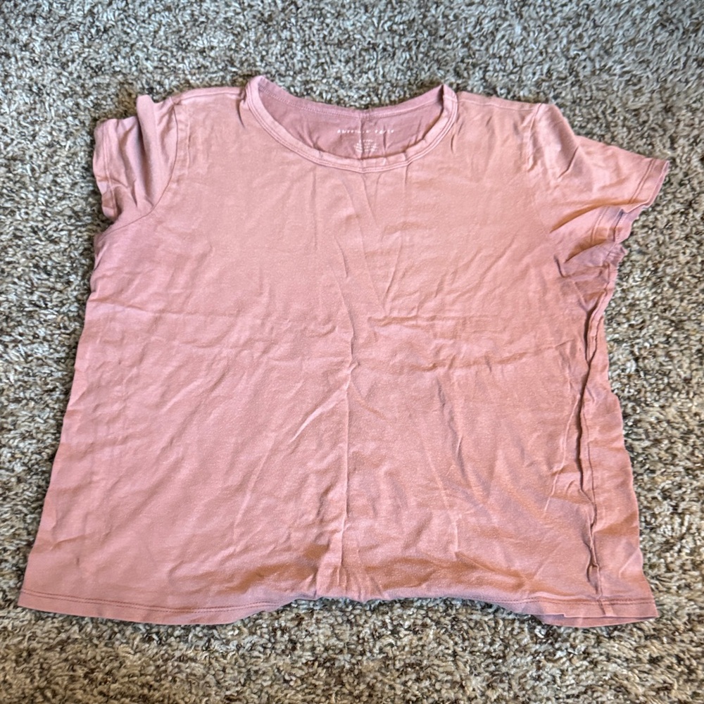 American Eagle Outfitters Dusty Rose Tee